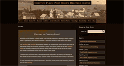 Desktop Screenshot of chesticoplace.com